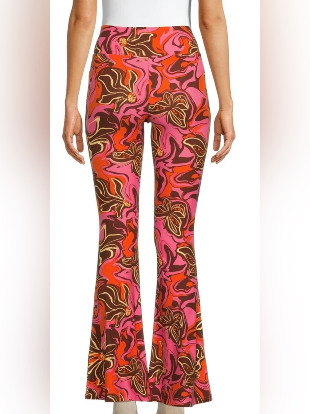 Boho Fit n Flare Pants Medium - Picture 6 of 8